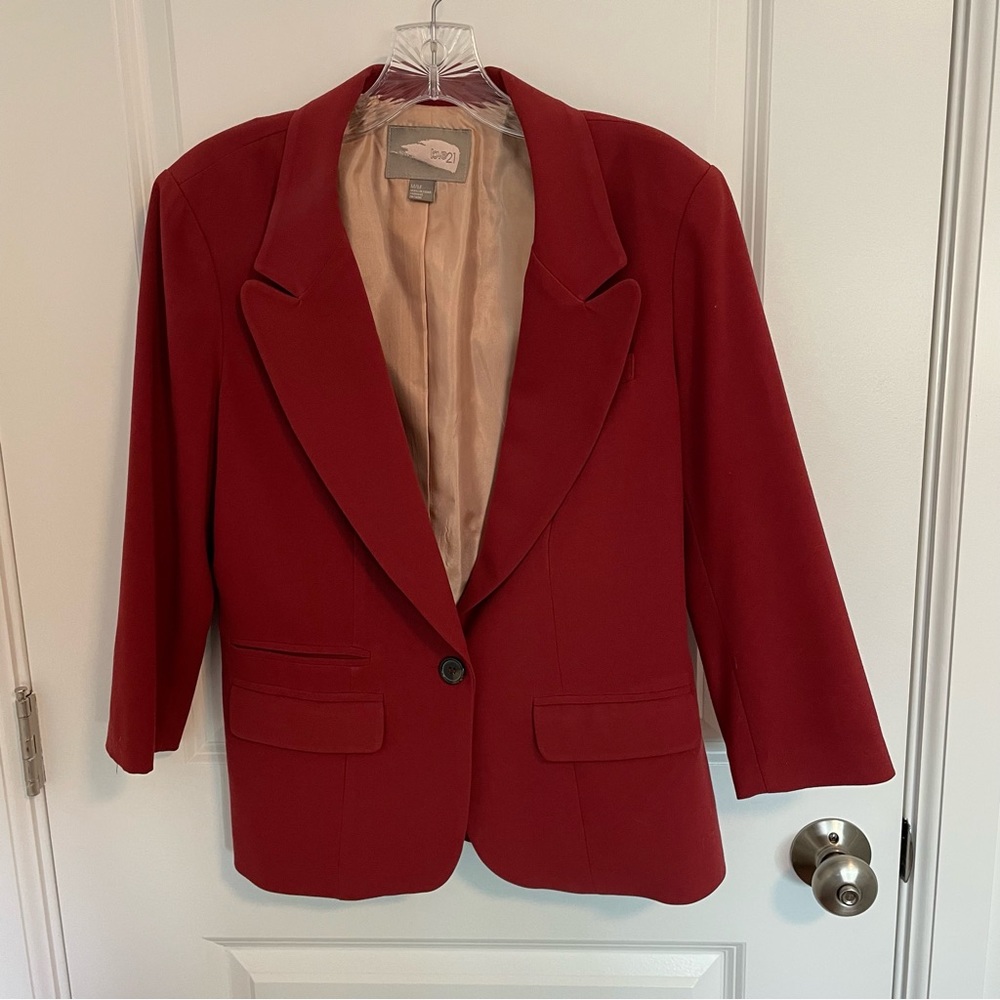 Maroon Blazer